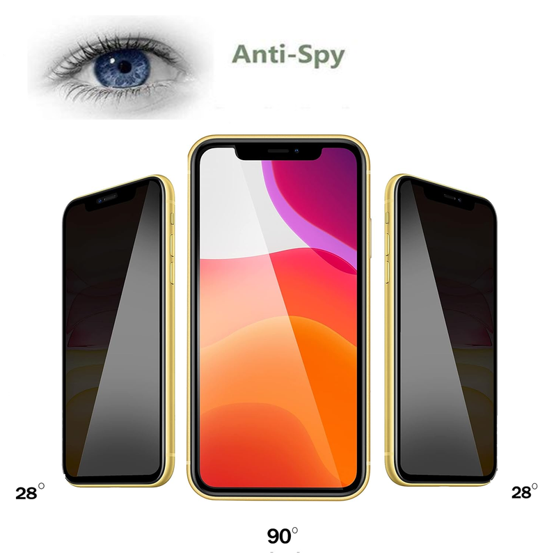 PH26 Verre Trempé Anti-Espion pour Iphone 15 Pro Max - Vitre Protection Ecran Privacy Iphone