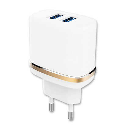 Chargeur Secteur pour Infinix Smart 4 ultra-puissant et rapide 2X USB 5V / 2,1A + 1A en toute sécurité Infinix