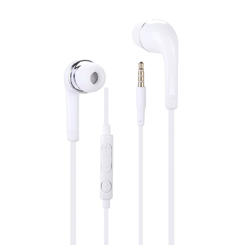 Écouteurs pour Samsung Galaxy S22 Ultra Haute Qualité Audio intra-auriculaires en silicone ultra confort isolant le bruit avec contrôle du volume et microphone - BLANC Samsung