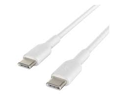 Câble USB Type C vers Type C - 1 Mètre compatible avec Iphone 15 Charge Rapide - Câble de Recharge/Synchronisation Rapide et Transfert de données Iphone