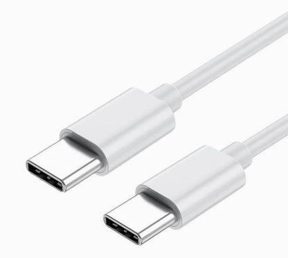 Câble USB Type C vers Type C - 1 Mètre pour Huawei nova Y90 Charge Rapide - Câble de Recharge/Synchronisation Rapide et Transfert de données Huawei