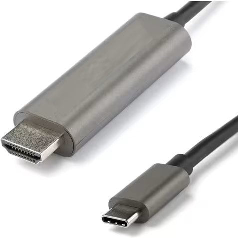 PH26  Câble USB-C vers DisplayPort Ultra HD 4K – 1,8 m compatible avec Realme Narzo 70 Turbo 5G Realme