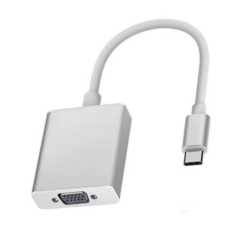 PH26  Adaptateur USB-C vers VGA 1080p compatible avec Doogee Blade 10 Power Doogee