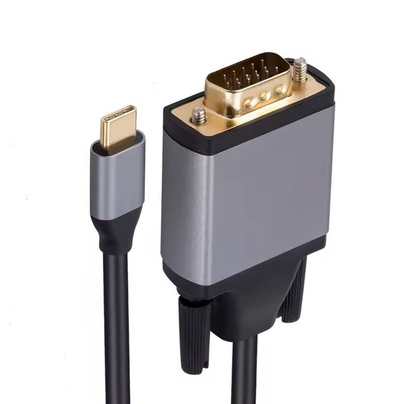 PH26 Câble USB-C vers VGA Full HD 1080p compatible avec Oppo Find X8 Pro Oppo