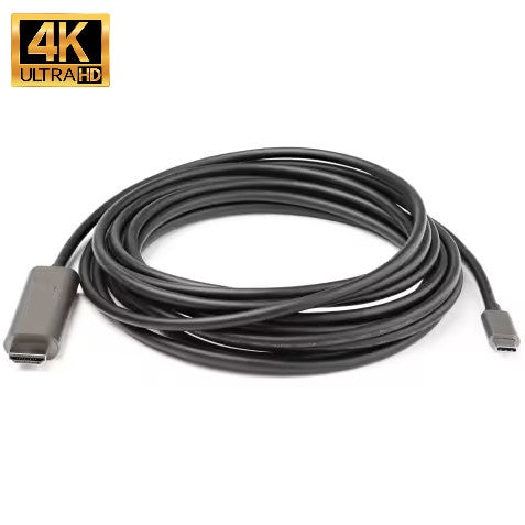 PH26  Câble USB-C vers DisplayPort Ultra HD 4K – 1,8 m compatible avec Honor X8c Honor