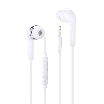 Écouteurs compatible avec Blackview Wave 8 Haute Qualité Audio intra-auriculaires en silicone ultra confort isolant le bruit avec contrôle du volume et microphone - BLANC